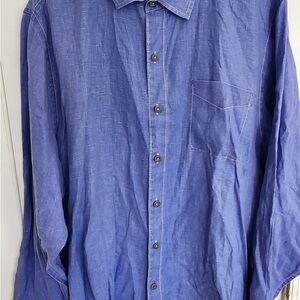 Tommy Bahama Linen Sea Glass Breezer Blue